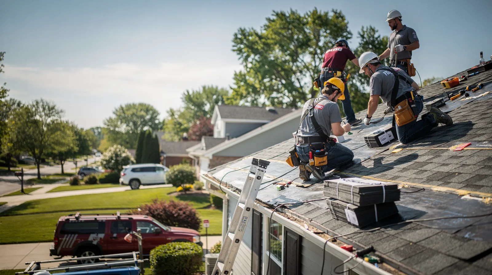 Roof Repair in Topsham, ME around you